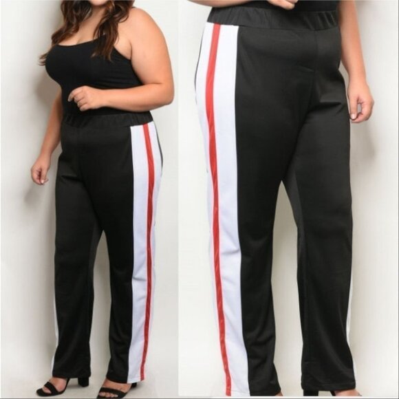 PLUS SIZE Black Pants - Picture 1 of 2
